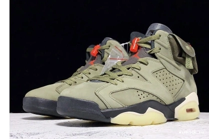 - JORDAN TRAVIS SCOTT AIR MEDIUM OLIVE 6 0712